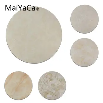 

MaiYaCa 2018 New Light Yellow Marble Gamer Speed Mice Retail Small Rubber Mousepad Size for 20x20cm 22x22cm Small Mousepad