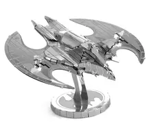 Bat wing Metal Stainless Steel DIY Assembling Model 3D Stitching Toy with English Description