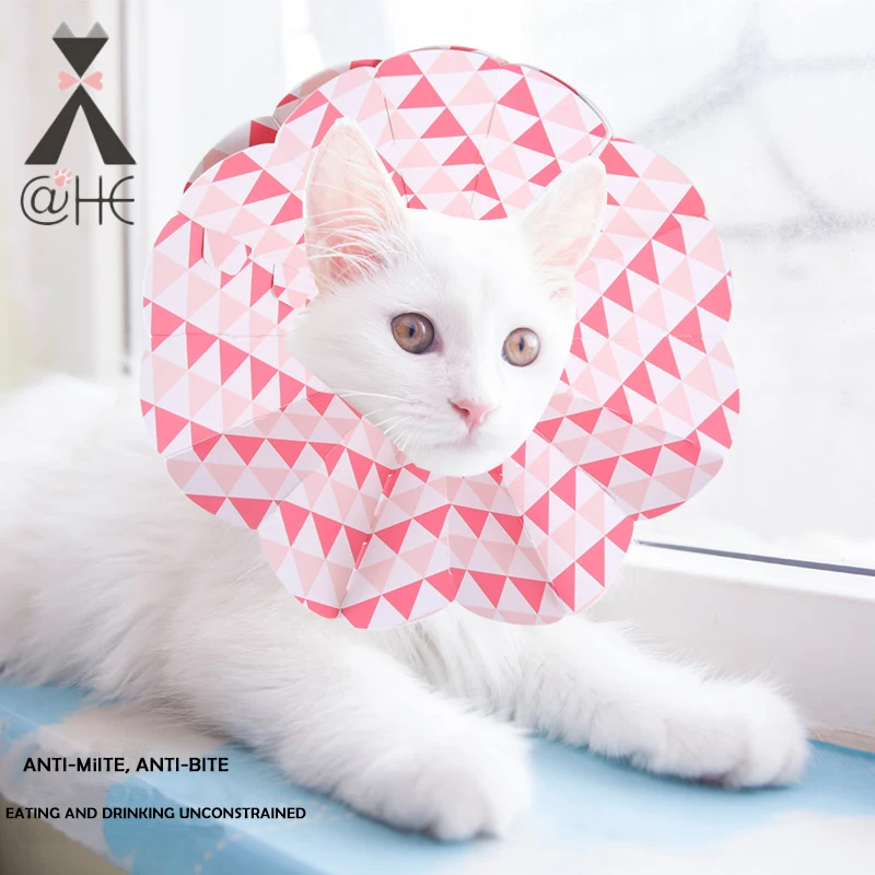 

Pet Protection Cover Medical Collar Elizabeth Circle Pet Anti-mite Anti-bite Paper Collar Collapsible Environmental Protection
