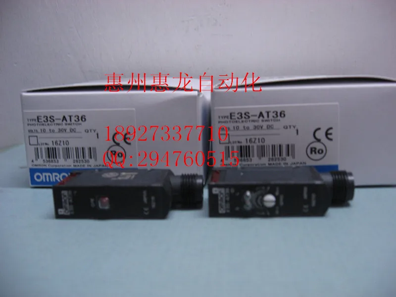 [ZOB] 100% Новый оригинальный OMRON Omron фотоэлектрический переключатель E3S-AT36 |