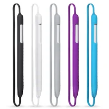 Силиконовая Защитная Крышка корпуса карандаш Насадка На глушитель держатель планшет ручка-стилус для Apple Pencil 1th& 2th Нескользящая