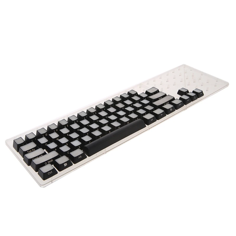 

RGB Front Side Printed Backlit Keycaps 104 ISO ANSI layout Backlit OEM Keycaps Jy20 19 Dropship
