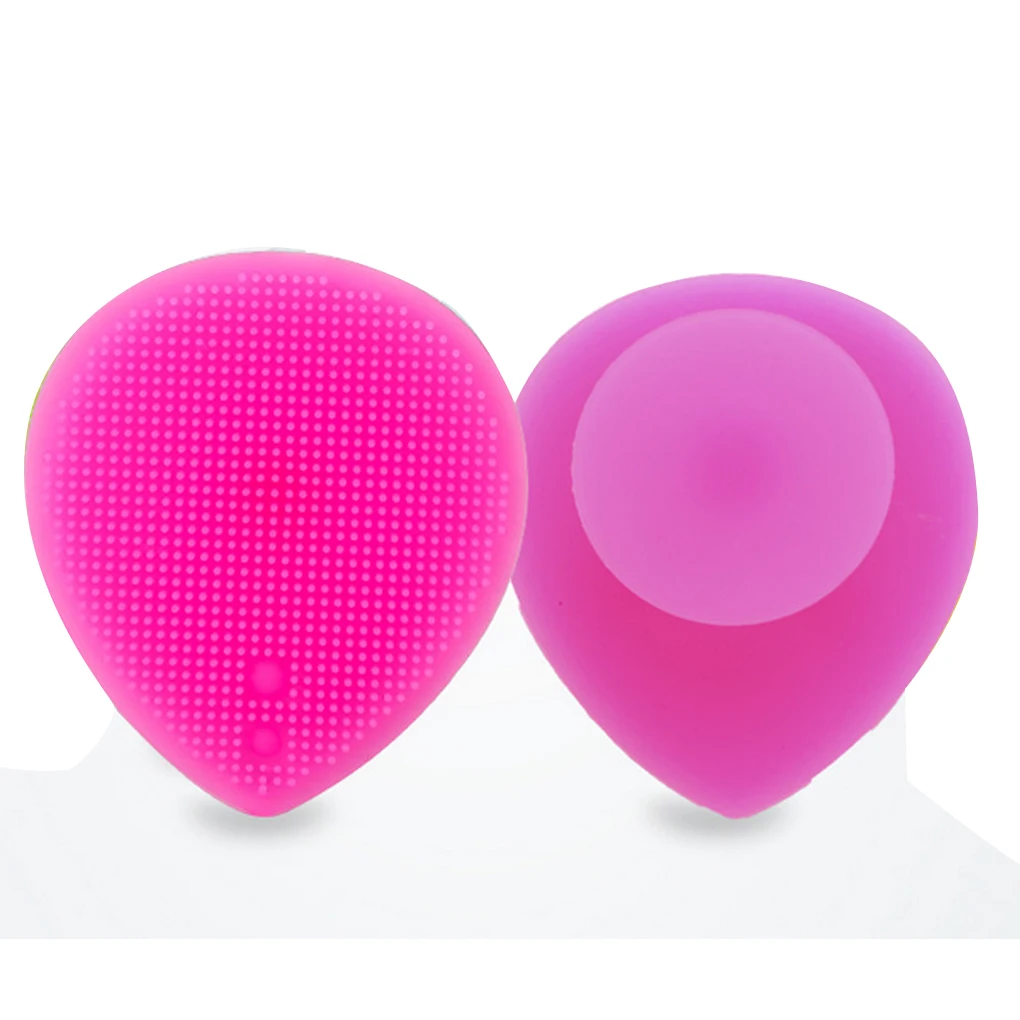

Large Heart-shaped Girls Face Washing Bruch Cleansing Makeup Remover Silicone Face Massage Child Baby Infant Shampoo Brush