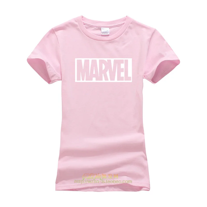 Мода Harajuku Повседневное Для женщин Футболки для женщин в стиле панк-рок Marvel TS Хлопка tumblr футболка Повседневное битник для Famale Топ
