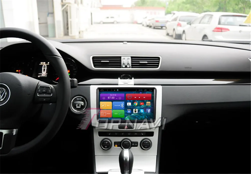 Excellent Topnavi 9" Quad Core Android 6.0 Car GPS Navigation for VW Magotan Autoradio Multimedia Audio Stereo,NO DVD 20
