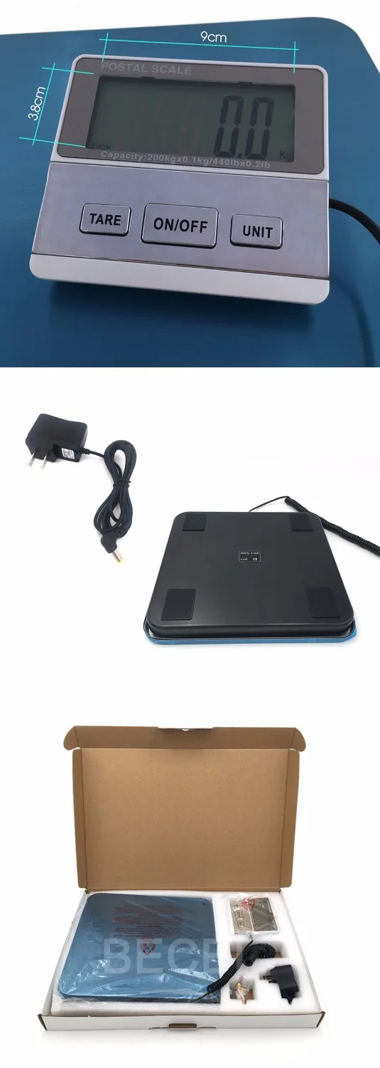Digital Postal Scale For Luggage And Parcels Bench Weight Scale_voghion.com
