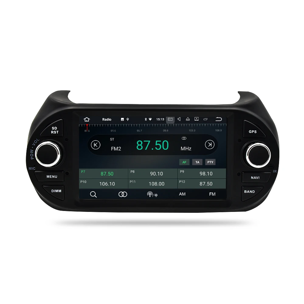 Perfect Ram 4 Android 9.0 Car Stereo dvd Headunit For Fiat Fiorino 2008-2015 Qubo Citroen Nemo Peugeot Bipper Auto radio GPS Navigation 5