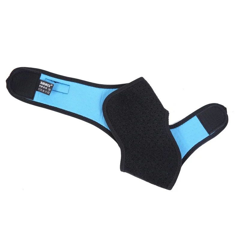 Aolikes Adjustable Ankle Support Elastic Ankle Guard Brace Pad Support Sports Foot Protection Football Sports Safety Straps