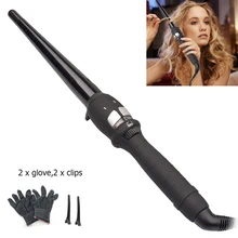 Керамика Инструменты для укладки волос профессиональные щипцы для завивки волос waver груша цветок конус электрические бигуди для волос Ролик Керлинг палочка