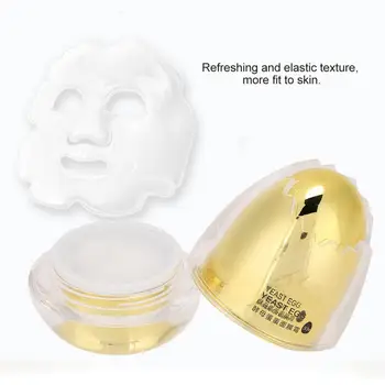 

33g Egg Facial Masks Oil Control Brighten Wrapped Mask Tender Moisturizing Face Mask Skin Care Moisturizing Face Mask