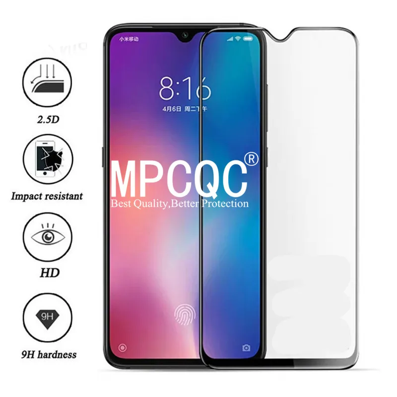 Закаленное стекло для xiaomi Pocophone F1 Red mi K20 Pro Y3 Защитное экрана A2 Lite 5X A1 стеклянная