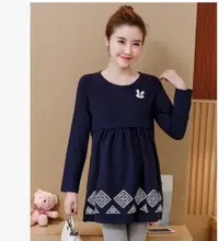 Special Price Fashion Printed Cute Breastfeeding Dress 2019 Autumn New Korean Maternity Dresses Nursing Clothes for Pregnant Women QL8825 Special Price Fashion Printed Cute Breastfeeding Dress 2019 Autumn New Korean Maternity Dresses Nursing Clothes for Pregnant Women QL8825