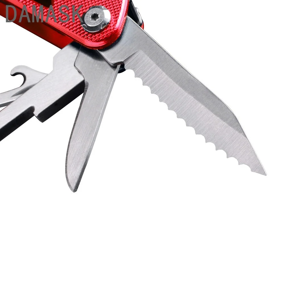 Multi Tools Wire Stripper Pliers Camping Tool Combination Folding Plier With Knife Screwdriver Scissors Saw EDC Pocket Pliers
