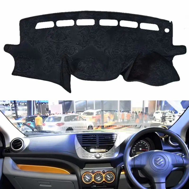 Flannel Dashmats Dashboard Covers Dash Car Mat Carpet car styling accessories For Suzuki Alto