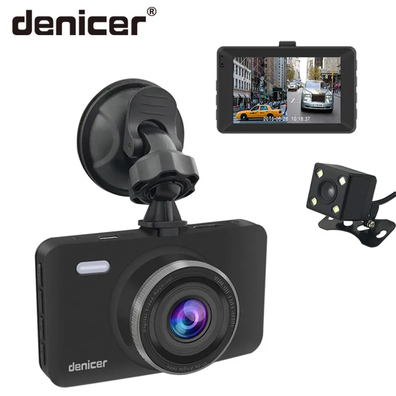 Denicer Dash Cam FULL HD 1080P Registrar Vehicle Camera 3.0