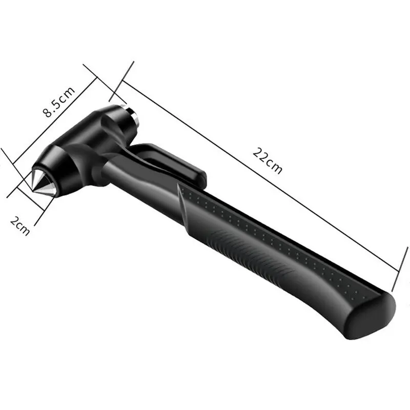 Аварийное оконное стекло автомобиля из алюминиевого сплава, молоток с ремнем безопасности
