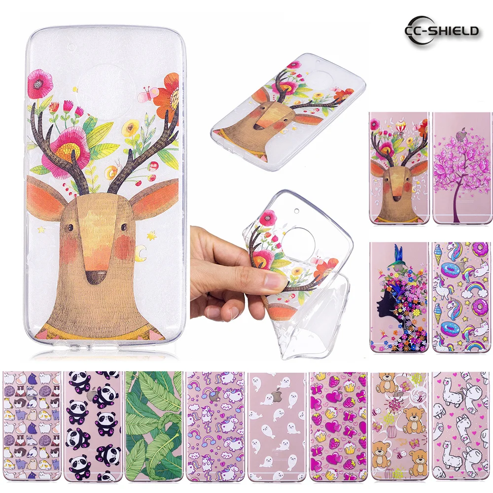 

Soft TPU Case for Motorola Moto G5 Cedric XT1672 XT1676 Transparent Silicone Cover Phone Case for Moto G 5 5th Gen XT1671 Coque