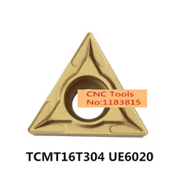 Tcmt 16T304 UE6020/TCMT 16T308 UE6020, TCMT 16T304/16T308 твердосплавные пластины для держатель токарного инструмента сверлящей оправкой