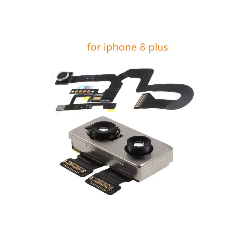 

Rear camera with flex cable facing model cell phone parts for iphone 8 plus Front Camera Proximity Light Sensor Flex Cable