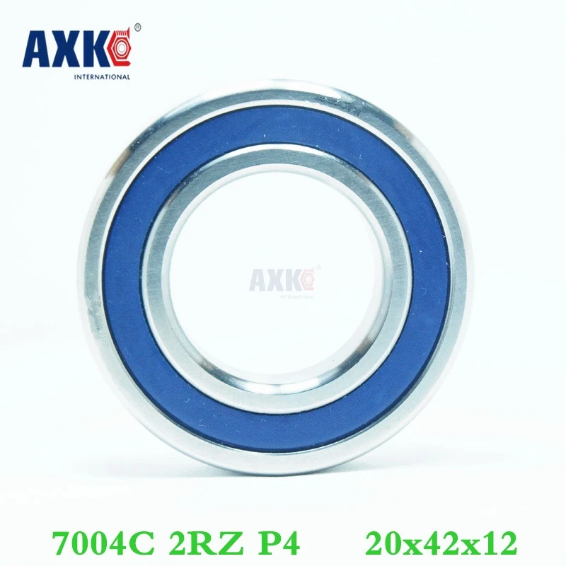 Axk 1pcs 7004 7004c 2rz P4 20x42x12 Sealed Angular Contact Bearings