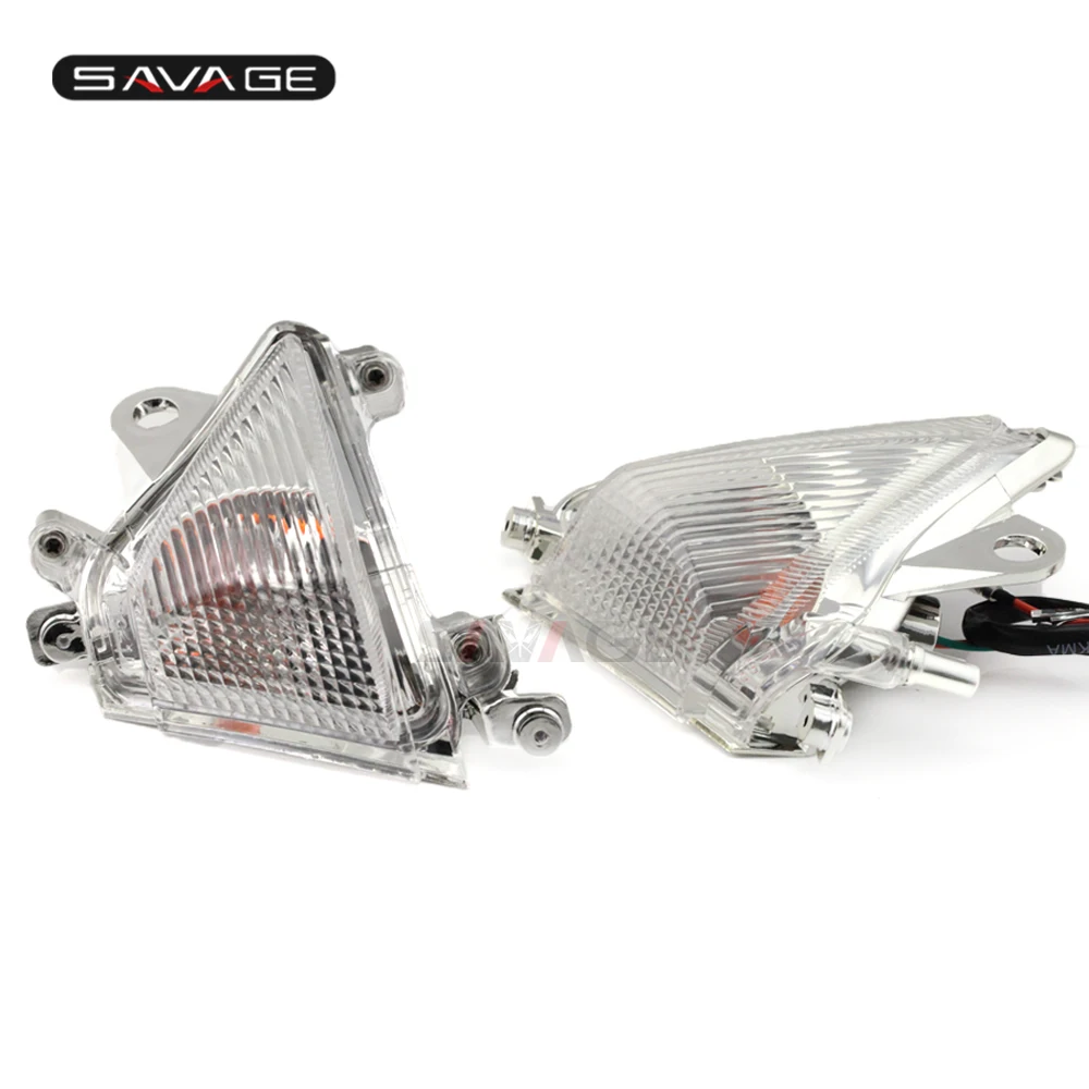 Front Turn Signal Indicator For KAWASAKI ZX-10R ZX10R 2004-2005 (8)