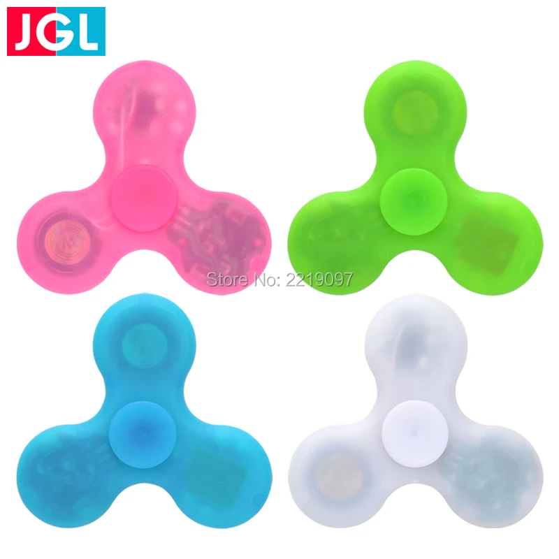 

4 Color Fidget Hand Spinner Speaker Music LED Light EDC Anti Anxiety Handspinner Fidget Spiner Toys Spinner-hand Finger Spinner