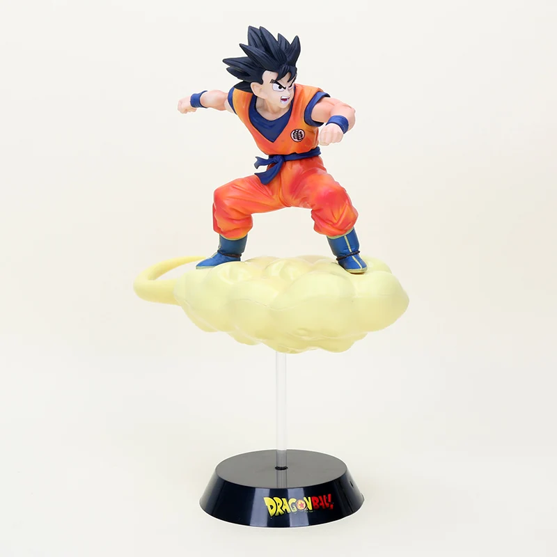 

New Anime Dragon Ball Z Super Saiyan Son Goku FES Somersault cloud PVC Action Figure Dragonball Collectible Model Toy Gift 28cm