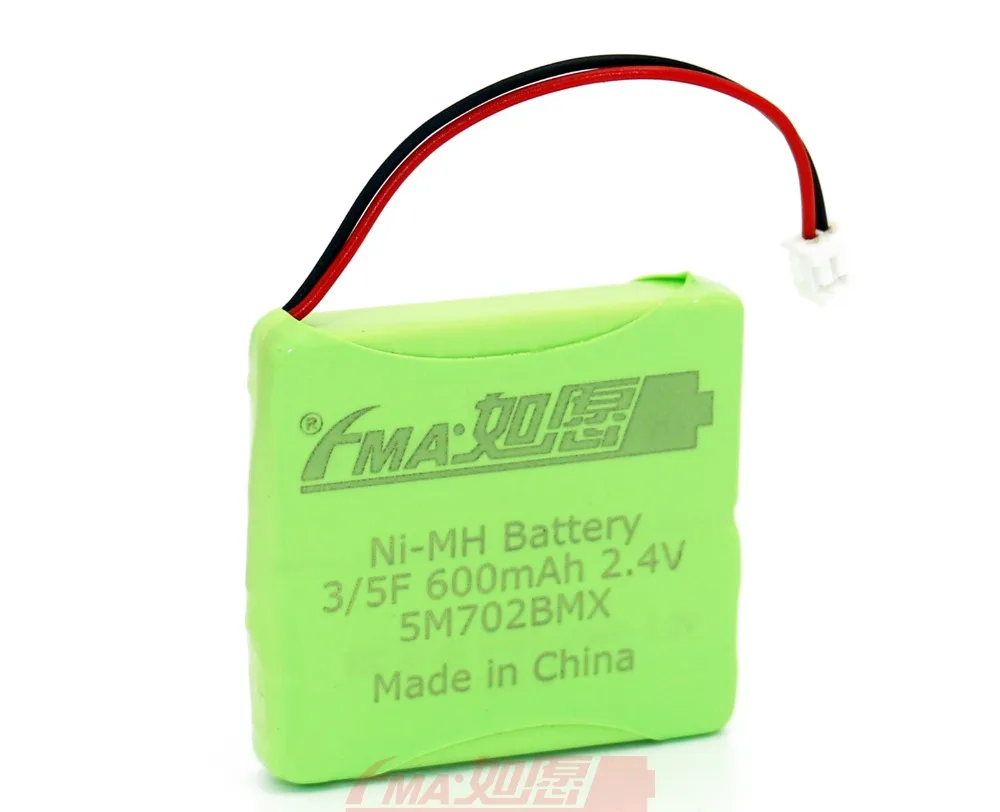 FMA ni-mh 2,4 V 600mAh аккумуляторная батарея для замены 5M702BMX GP0827 GPHP70-R00 DECT 500 S63006