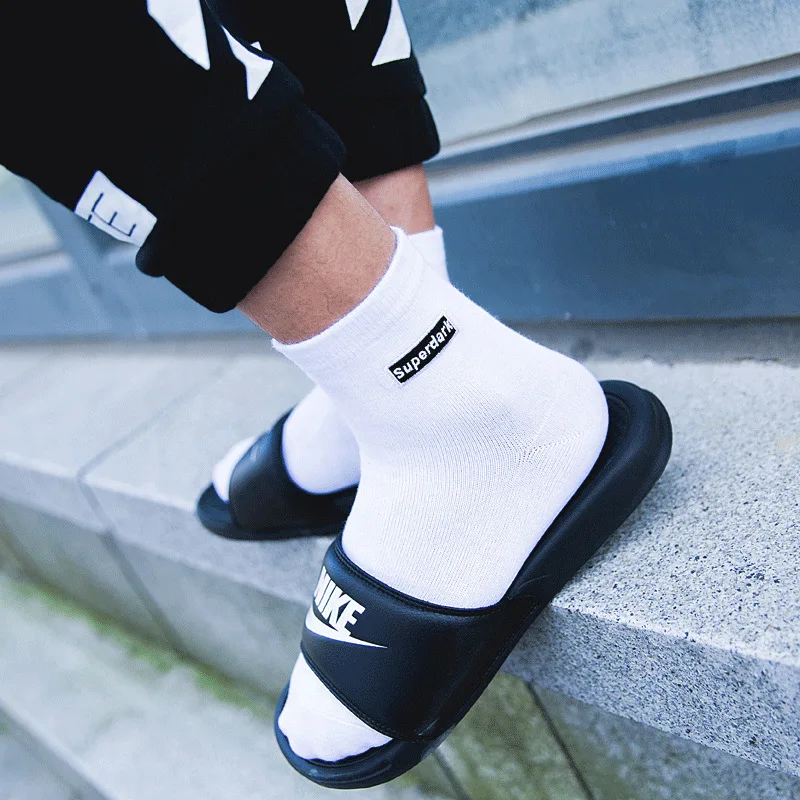 Harajuku Hip Hop Off White Winter Socks 100 Cotton Ankle Short Socks Tide Calcetines Skate Verano Hombre Regalo Para Men Fashion