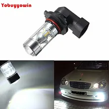 9006 HB4 гнездо 60 Вт светодио дный 12SMD Противотуманные огни DC 12 В 720LM вождения лампы автомобилей лампы DRL