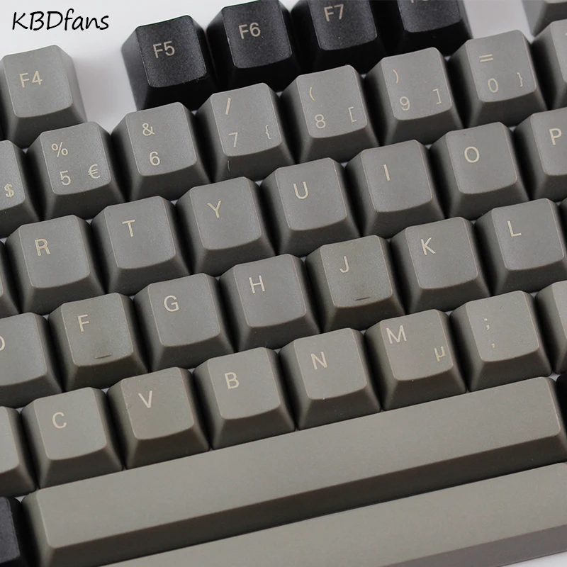 Топ печатных pbt keycaps нордическая раскладка iso oem профиль для usb игровая механическая клавиатура