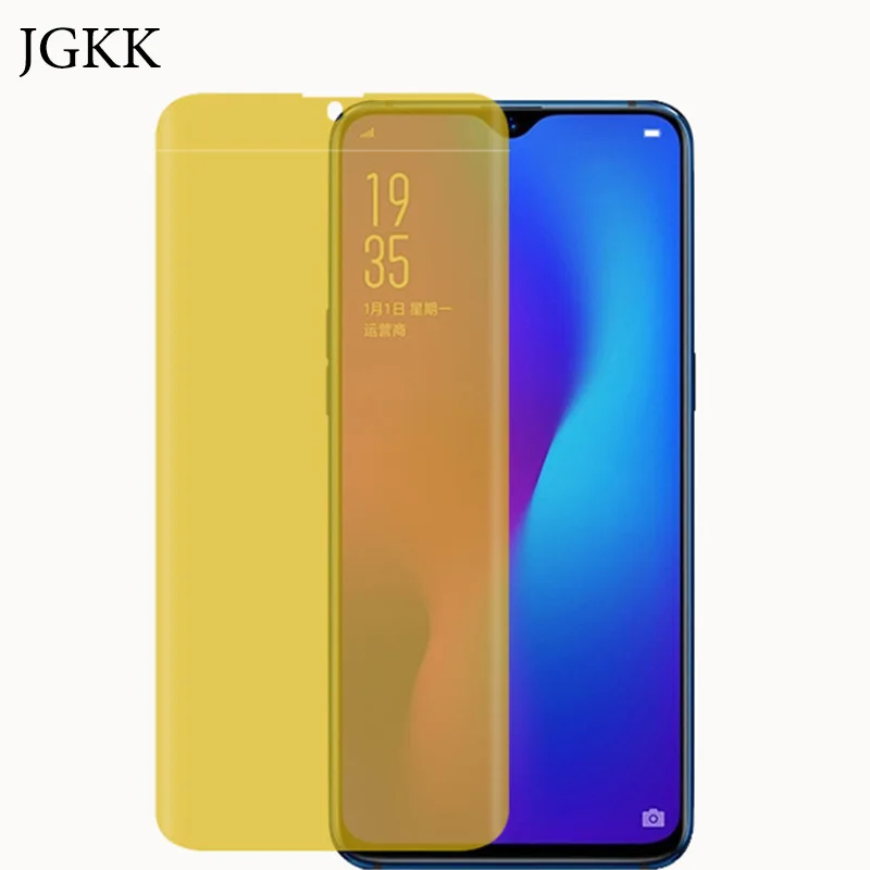 JGKK полное покрытие пленка из мягкого ТПУ для OPPO A83 A3 F3 F5 F7 3D 9H Защита экрана R15 R17 Plus