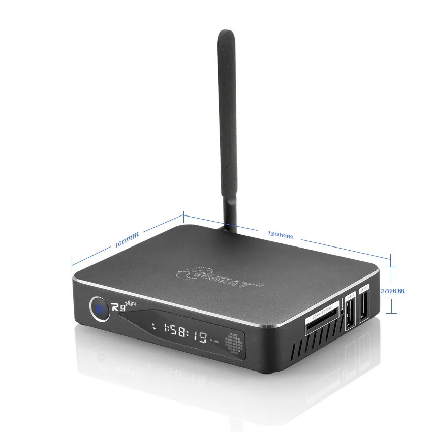 Новейший и лучший android tv box Eweat R9Mini Android6.0 tv box с чипсетом Realtek1295 четырехъядерный 2G/8G Wifi смарт медиаплеер