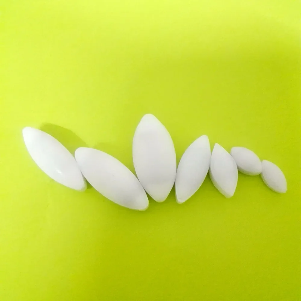 14pcs ,New Magnetic Stirrer Mixer Stir Bars White Color , Diffent Size,