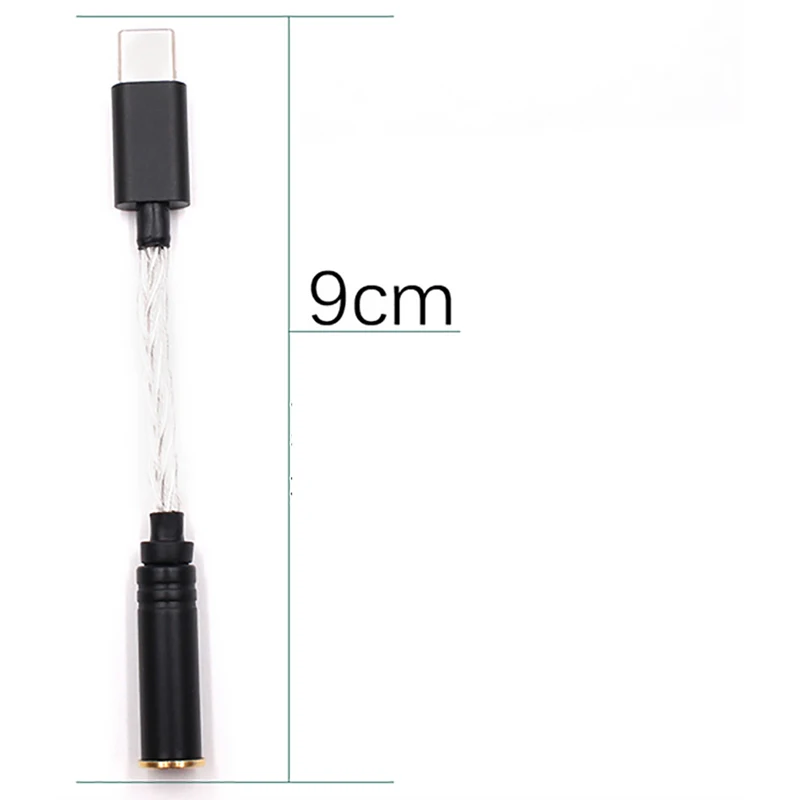 Адаптер для аудиозарядки USB Type C разъем наушников типа 3 5 мм 4 2 стерео с декодером Hi