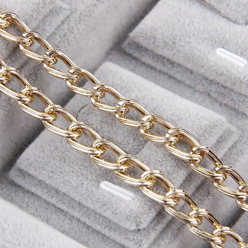 Buy Metal Rose Gold Straight Textured Cable Necklace