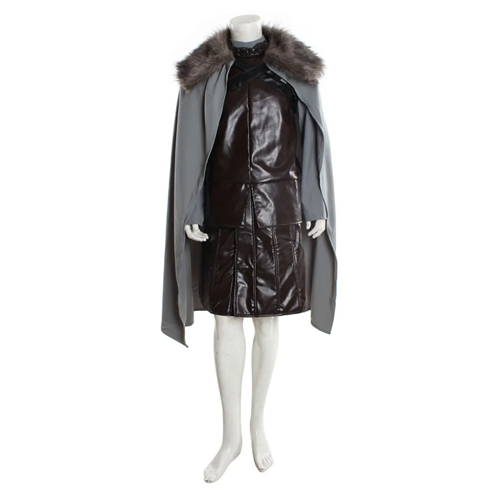 

Game of Thrones Jon Snow Cosplay Costume Adult Men's Halloween Party Cosplay Clothing Custom Made