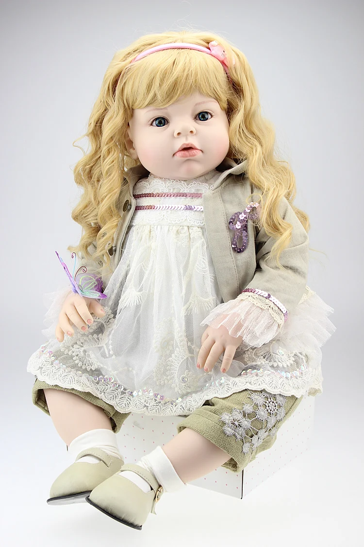 Large size 70CM Reborn toddler Arianna Tatiana baby ...