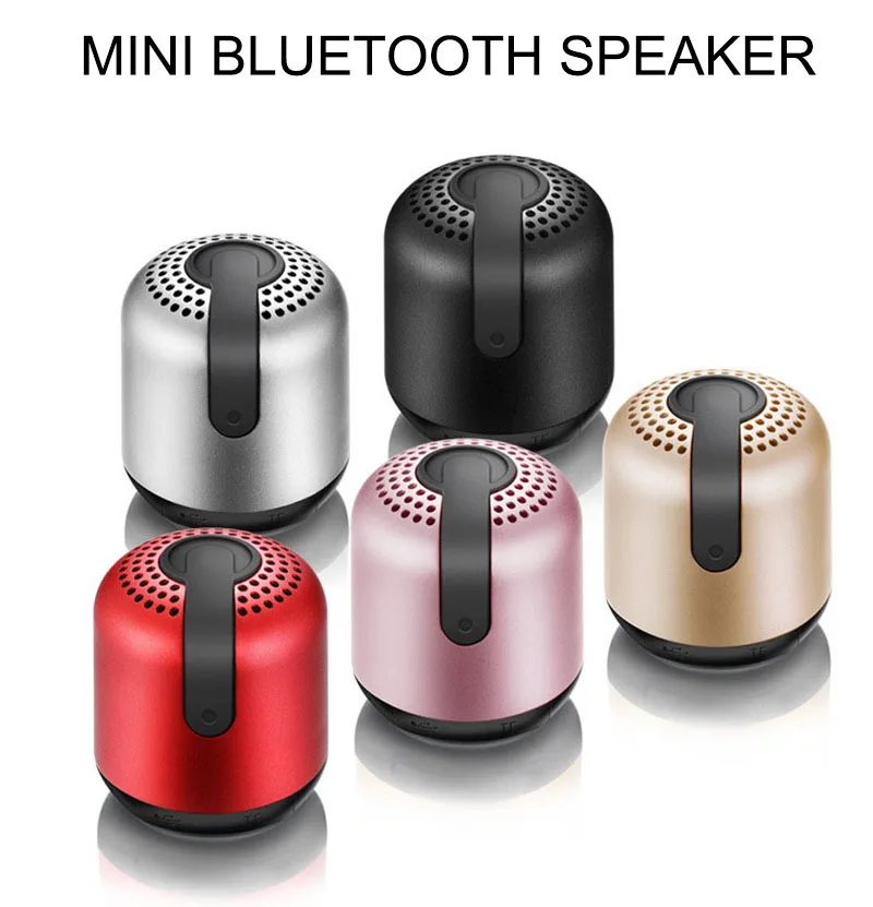 

Supre Mini Bluetooth Speaker Portable Wireless Speaker Sound 3D Stereo Music Surround Support Bluetooth TF Card AUX USB