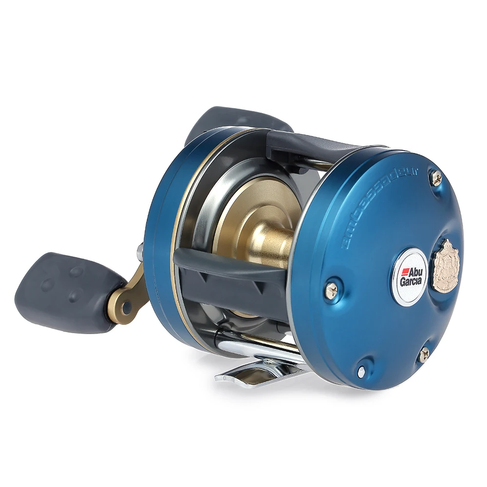 abu garcia ambassadeur 6500 sx Conventional Reel, Size 5600 (1292728), 3 Stainless Steel Ball Bearings + 1 Roller Bearing, Synthetic Star Drag, Max of 12.5lb : Baitcasting Fishing Reels : Sports & Outdoors 2 stainless steel ball bearings provide smooth operation Reel Abu Garcia Ambassadeur serie