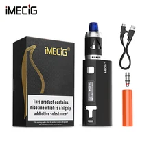 IMECIG Vaping Kit 80 W Cigarette Électronique leakingproof Vaporisateur Boîte Mod Atomiseur vaporisateur e-cigarette atomiseur 18650 Batterie BOÎTE