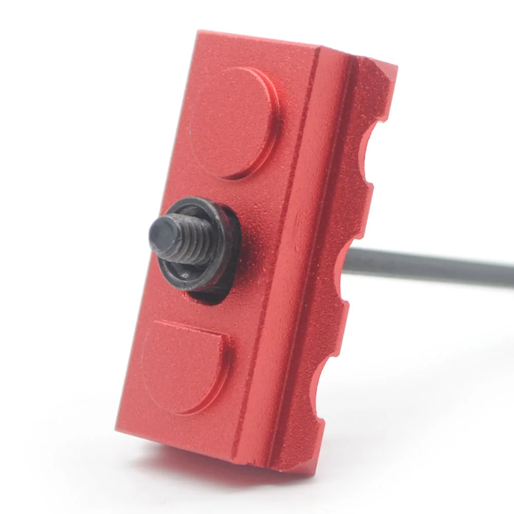 Aplus 3/5/7/9/11/13 слота для рельсовых секций сегмент Keymod / M lok Handguard Picatinny/Weaver Mount Adapter_Red