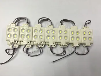 

200pcs/lot 5730 4leds injection molding led module, 55*33 DC12V, cool white,waterproof IP65 for advertising board Blister word