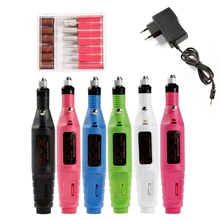 Сверло для ногтей, электрический аппарат для маникюра, педикюра, фрезы для маникюра, пилочки для ногтей, набор сверл для дизайна ногтей