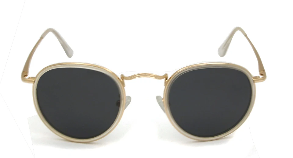 Брендовые дизайнерские круглые солнцезащитные очки, женские поляризованные солнцезащитные очки для мужчин, Ретро стиль, средние оттенки, Gafas De Sol Masculino
