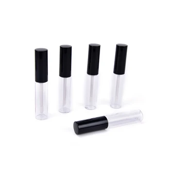 

New 8ml Lip Cute Bottle Empty Cosmetic Container Tube Travel Gloss Pretty Empty Clear Lip Containers For Makeup Supply