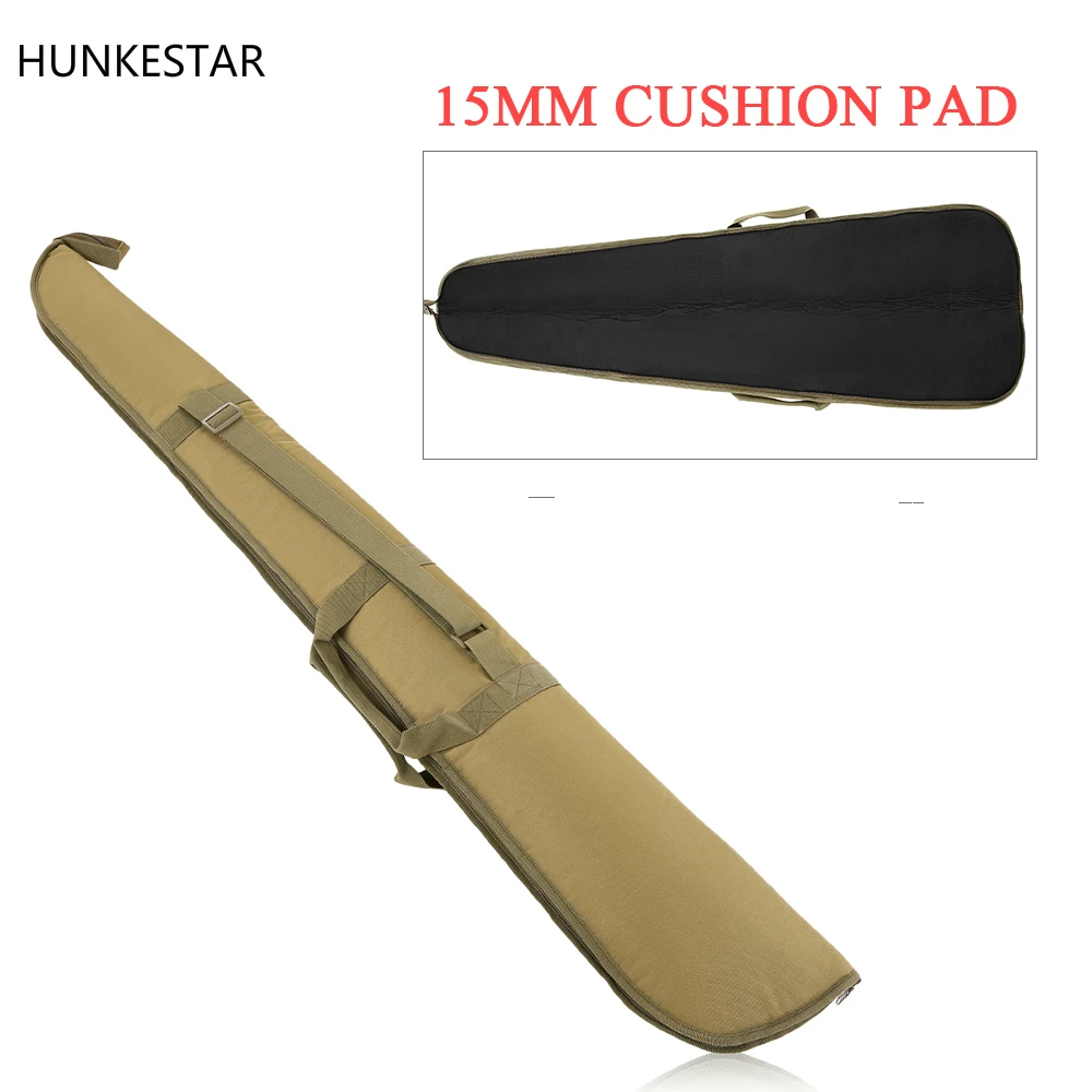 

51inch Shotgun Case High-Density Foam Soft Gun Guard 600D Tactical Padded Gun Protection Bag Rifle Holster Hunting Equipment