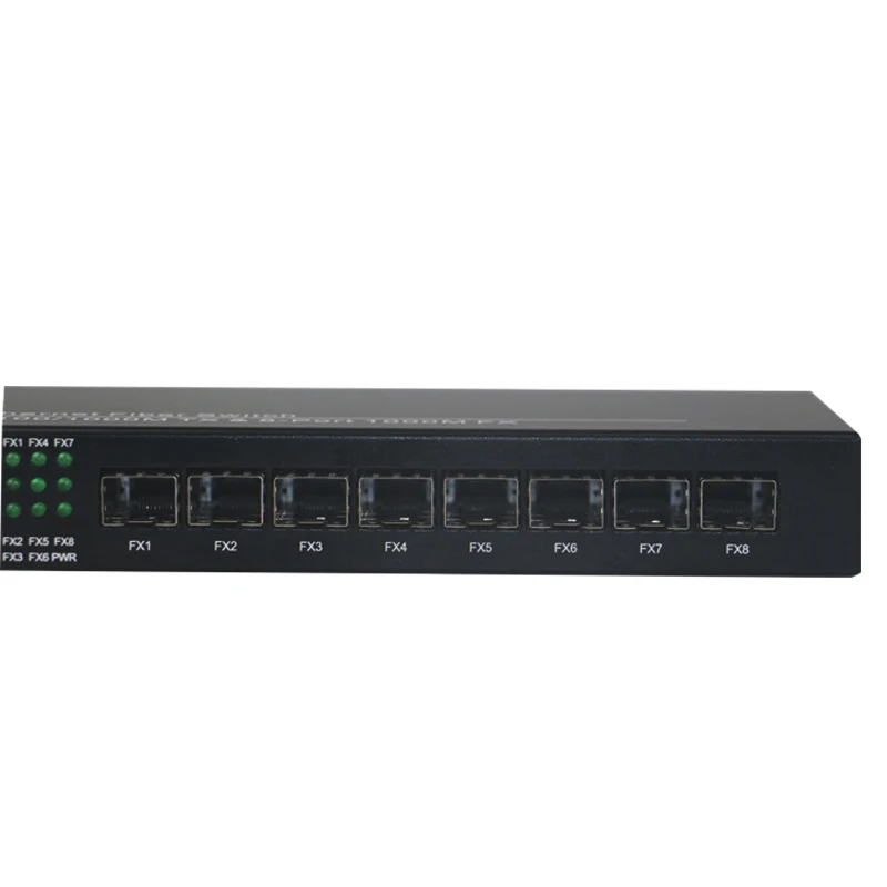 Гигабитный sfp медиаконвертер 8 SFP 2 1000 Мбит/с RJ45 ethernet коммутатор волоконно