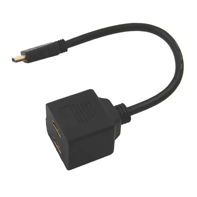 HDMI TO HDMI 2 port input Male to 1 port output Female Switch Y