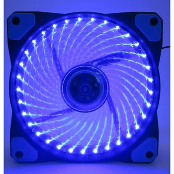 

12cm Ultra Silent Case Fan Light Up 15 LEDs CPU Cooler Cooling Fan for PC Computer New Arrival